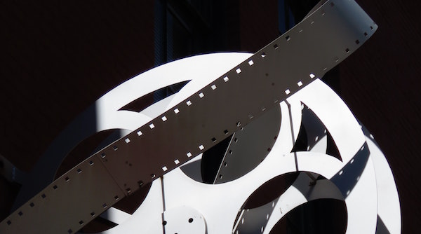 Film roll, black and white